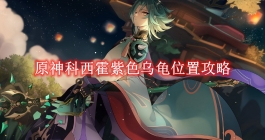 《原神》科西霍紫色乌龟位置攻略