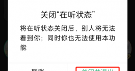 《QQ音乐》隐藏在听状态教程