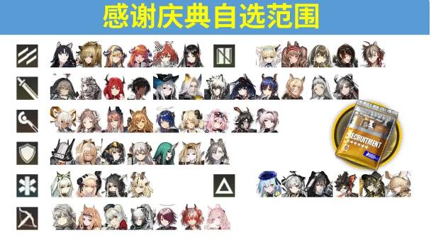 《明日方舟》感谢庆典198自选推荐攻略
